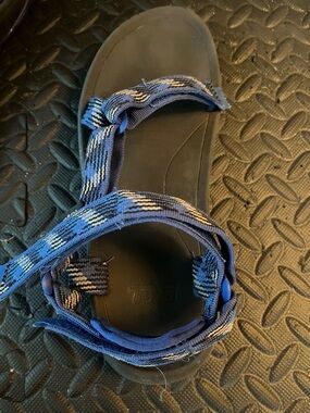 Teva Navy Blue and Black Webbing Sandal